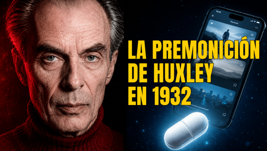 "Lo que Huxley predijo en 1932 ya te está pasando"